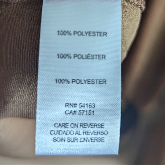 Tommy Hilfiger Size 12  womens Dress - Hazelnut Fit and Flare - Picture 4 of 5